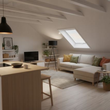 Подова лампа 1xE27/40W/230V черна