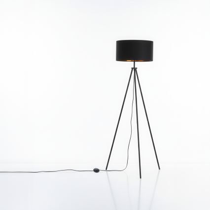 Подова лампа 1xE27/40W/230V черна