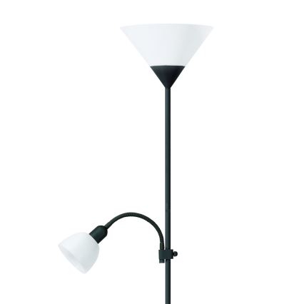 Подова лампа 1xE27 / 60W / 230V + 1xE14 / 25W