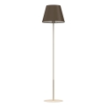 Подова лампа ARDEN 1xE27/15W/230V бежова/кафява