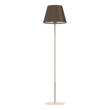 Подова лампа ARDEN 1xE27/15W/230V бежова/кафява