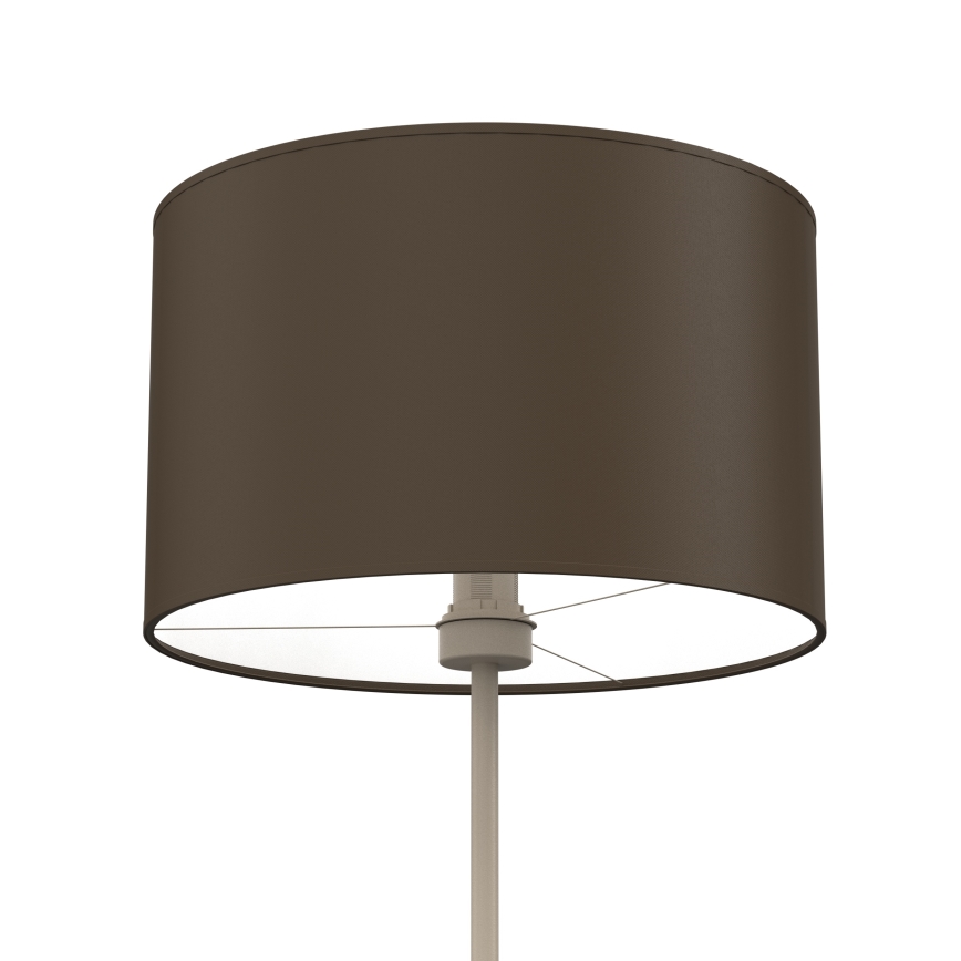 Подова лампа ARDEN 1xE27/15W/230V бежова/кафява