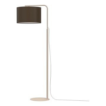 Подова лампа ARDEN 1xE27/15W/230V бежова/кафява