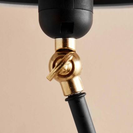 Подова лампа AYD 1xE27/40W/230V черна