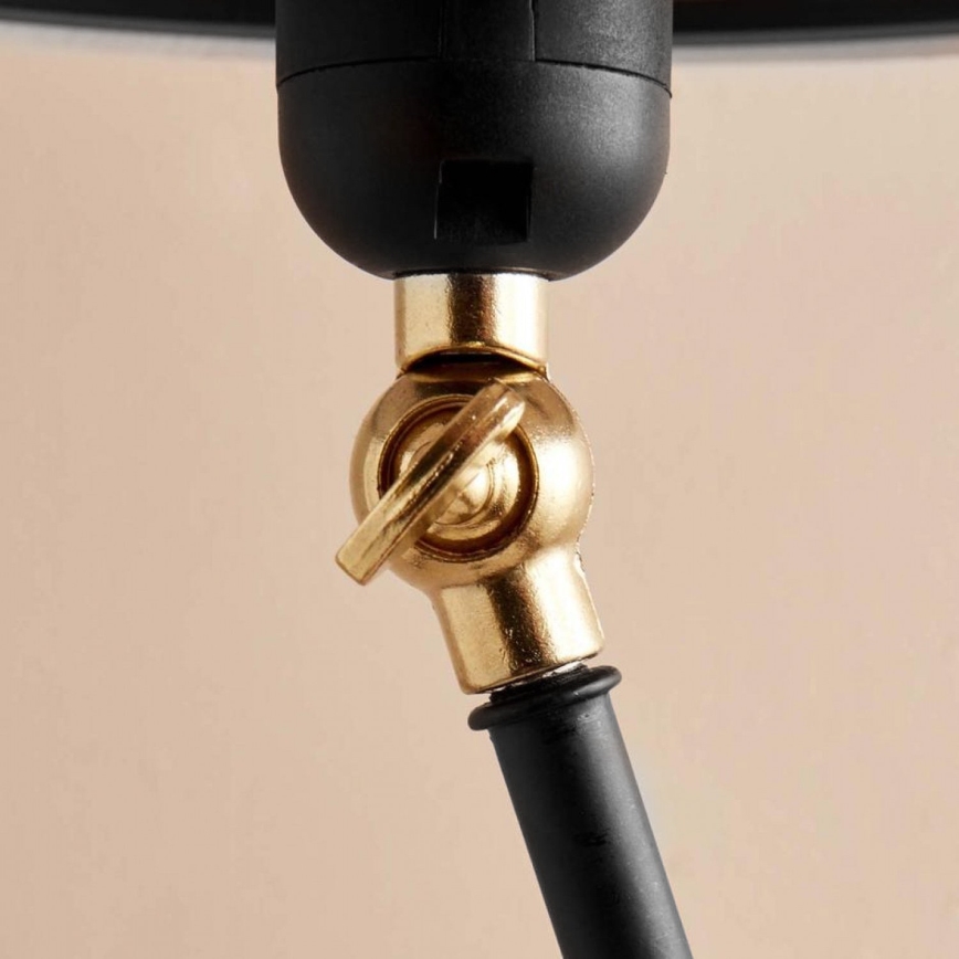 Подова лампа AYD 1xE27/40W/230V черна