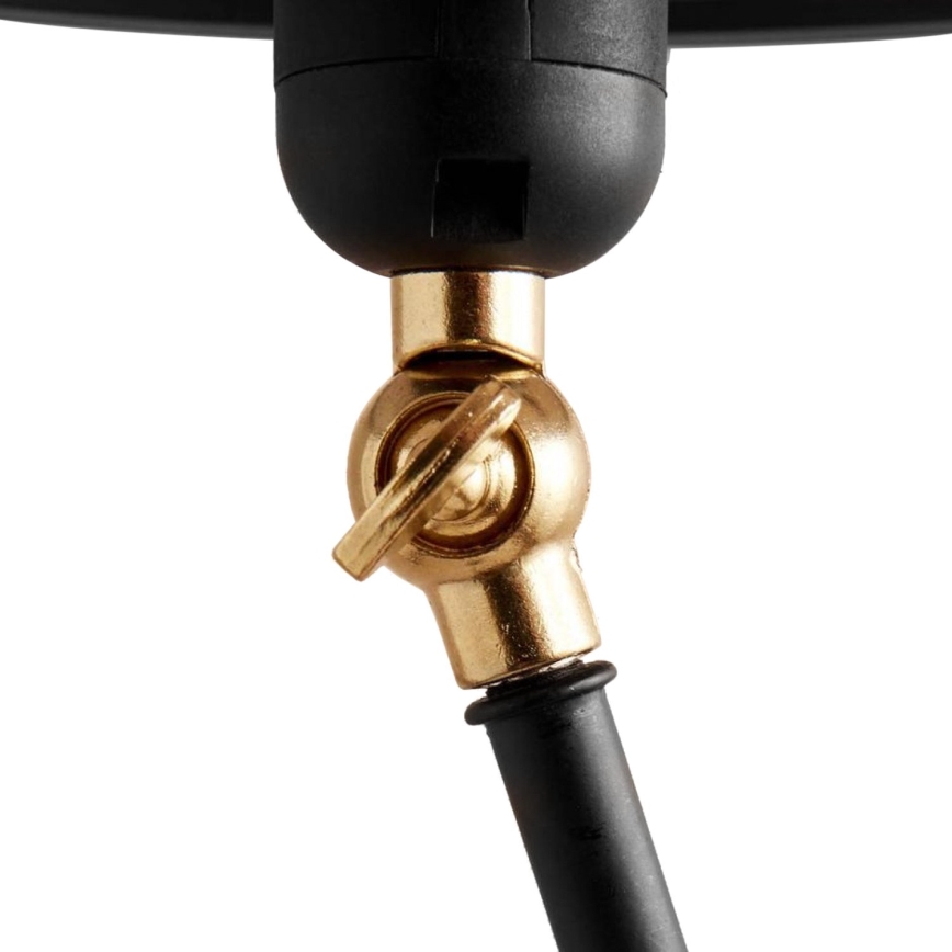 Подова лампа AYD 1xE27/40W/230V черна