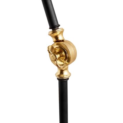 Подова лампа AYD 1xE27/40W/230V черна