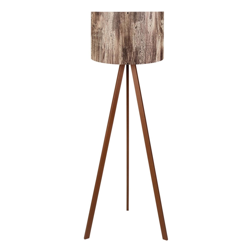 Подова лампа AYD 1xE27/40W/230V кафява