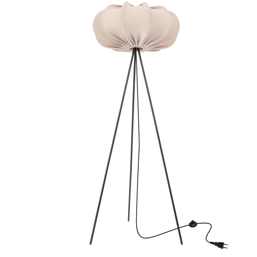 Подова лампа CAFEE 1xE27/40W/230V бежова/черна