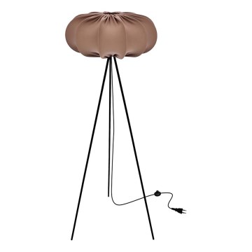 Подова лампа CAFEE 1xE27/40W/230V кафява/черна