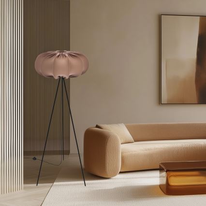 Подова лампа CAFEE 1xE27/40W/230V кафява/черна