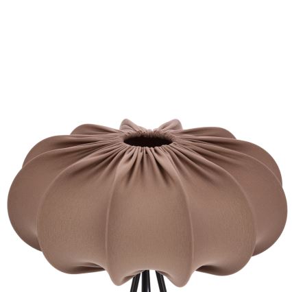 Подова лампа CAFEE 1xE27/40W/230V кафява/черна