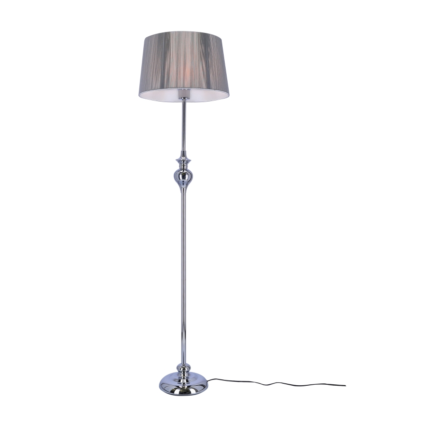 Подова лампа GILLENIA 1xE27/60W/230V сребърна