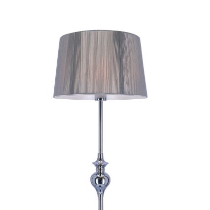 Подова лампа GILLENIA 1xE27/60W/230V сребърна