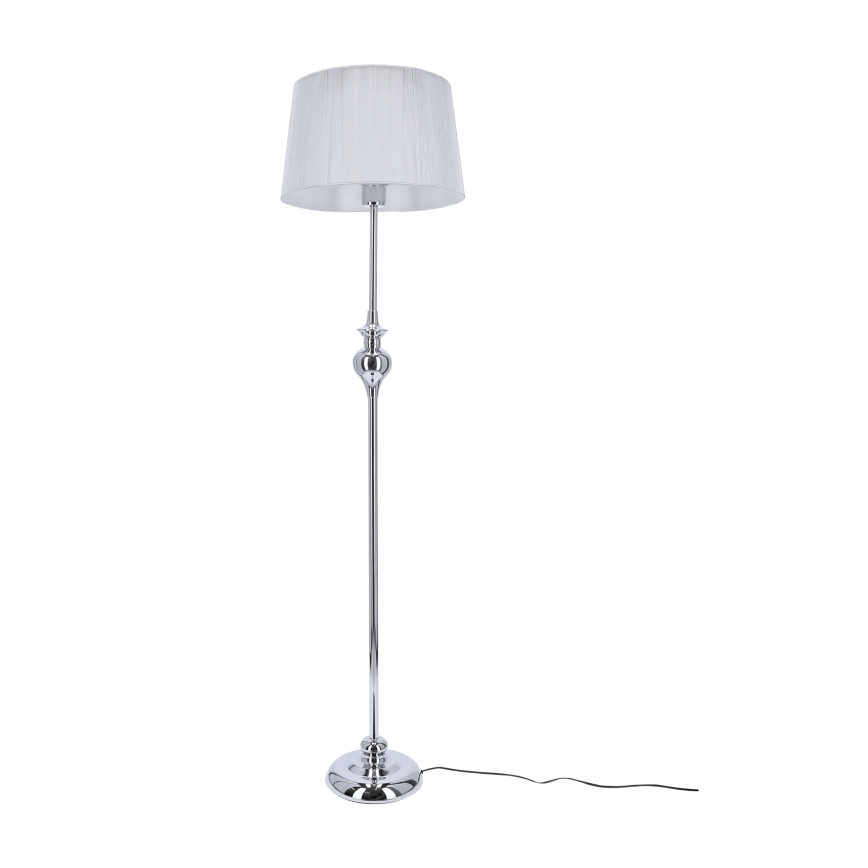 Подова лампа GILLENIA 1xE27/60W/230V сребърна