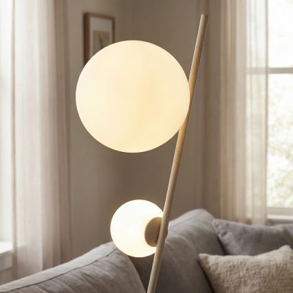 Подова лампа TATU 2xG9/8W/230V бежова