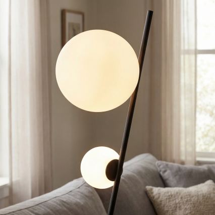 Подова лампа TATU 2xG9/8W/230V черна