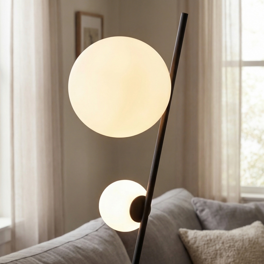 Подова лампа TATU 2xG9/8W/230V черна