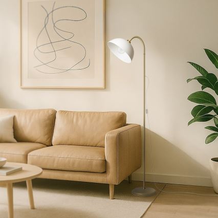 Подова лампа ZACK 1xE27/60W/230V бежова