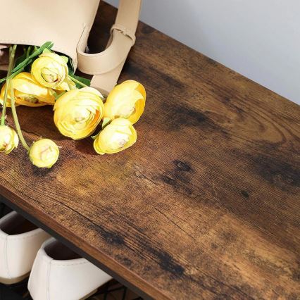 Подова закачалка NAVOR, кафява/черна