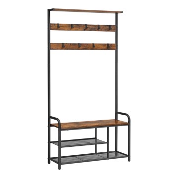 Подова закачалка NAVOR кафява/черна