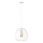 Подвес на кабел OVELLA 1xE27/15W/230V, диаметър 36 см, кремав