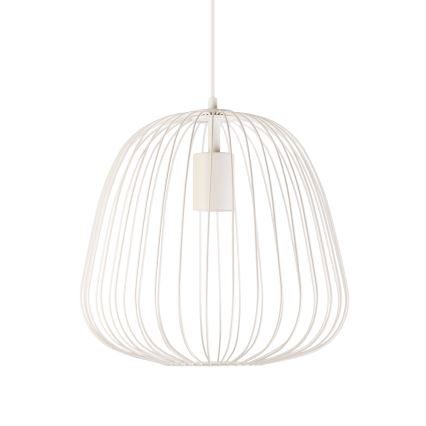 Подвес на кабел OVELLA 1xE27/15W/230V, диаметър 36 см, кремав