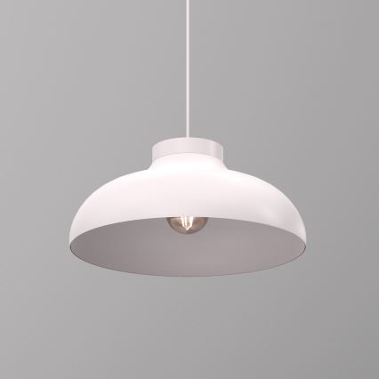 Подвесен полилей на кабел BASCA 1xE27/15W/230V кремав