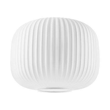 Подвесен полилей на кабел HECTOR 1xE27/15W/230V, бял/месинг, диаметър 25 см