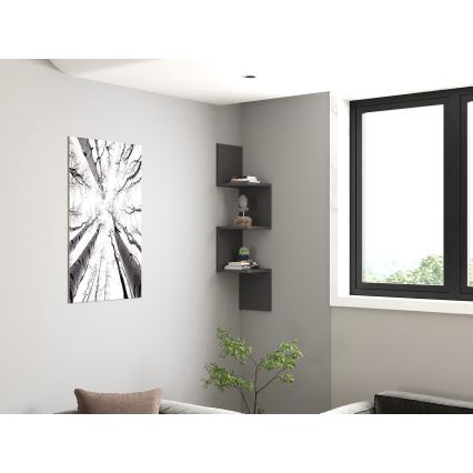 Полица NUVIA антрацит