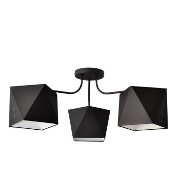 Полилей ADAMANT 3xE27/15W/230V черна