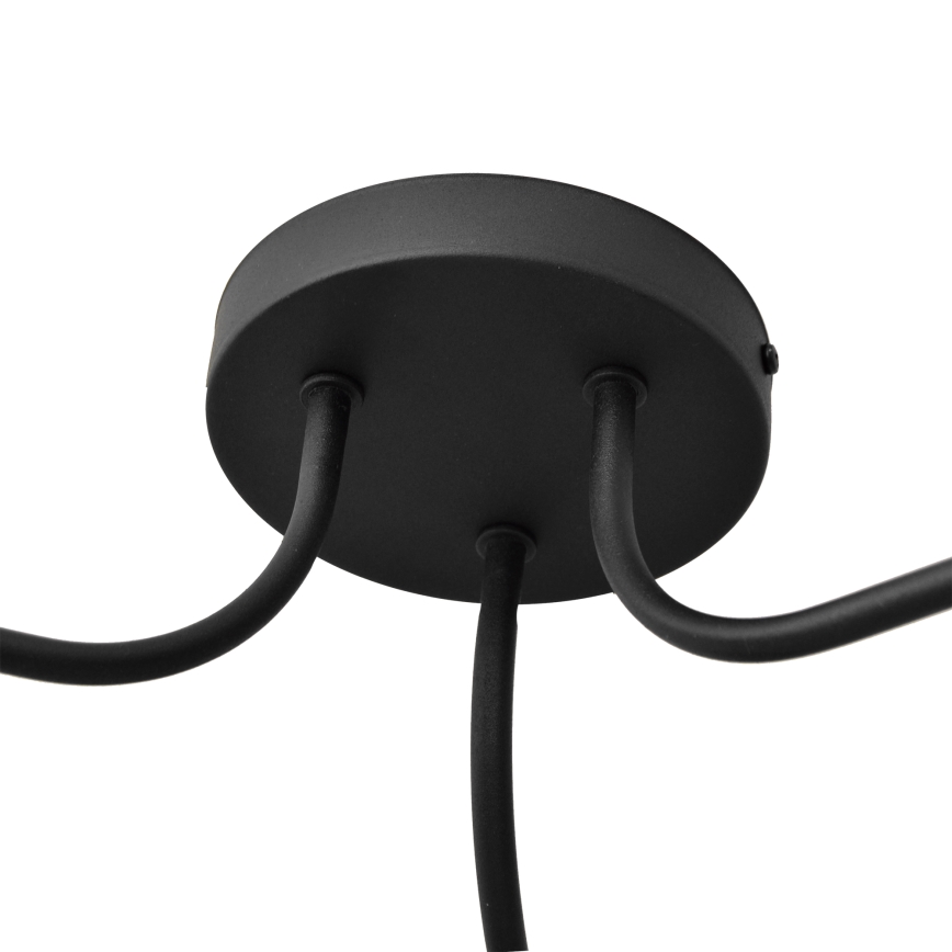 Полилей ADAMANT 3xE27/15W/230V черна