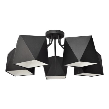 Полилей ADAMANT 5xE27/15W/230V черна