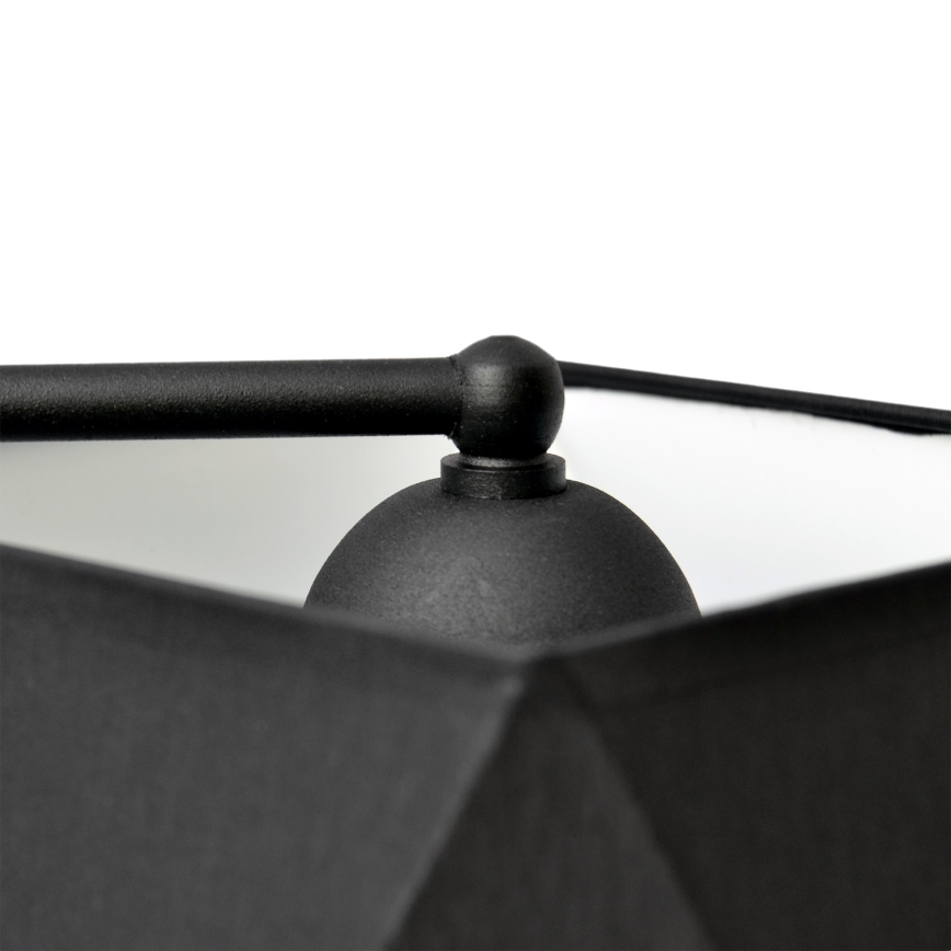 Полилей ADAMANT 5xE27/15W/230V черна