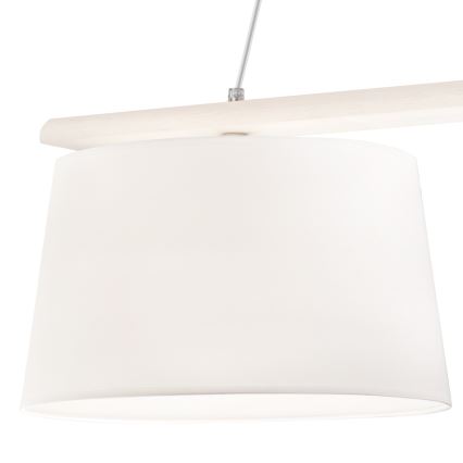 Полилей на кабел AIDA 2xE27/60W/230V дъб