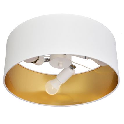 Полилей ALBA 3xE27/15W/230V бял/златист