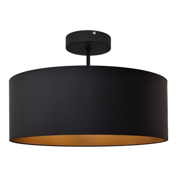Полилей ALBA 3xE27/15W/230V черен/златист