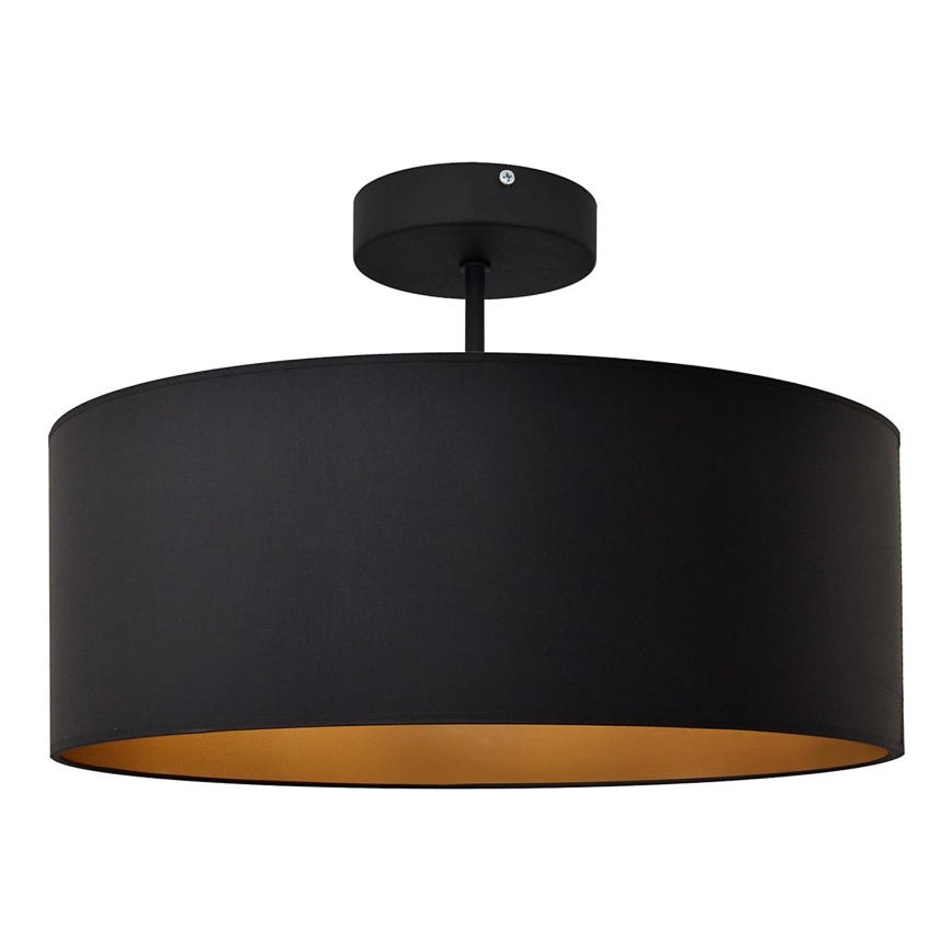 Полилей ALBA 3xE27/15W/230V черен/златист