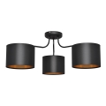 Полилей ALBA 3xE27/15W/230V черно/златисто