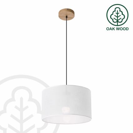 Полилей на кабел ANTONIO 1xE27/60W/230V дъб