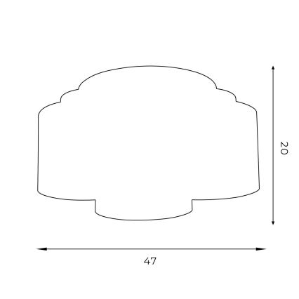 Полилей HAVARD 3xE27/60W/230V черен/месинг