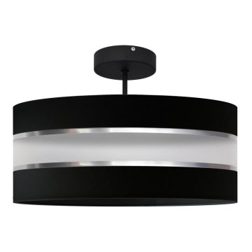 Полилей HELEN 3xE27/15W/230V черен/лъскав хром