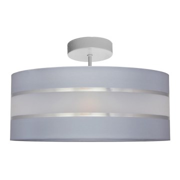 Полилей HELEN 3xE27/15W/230V сив/лъскав хром