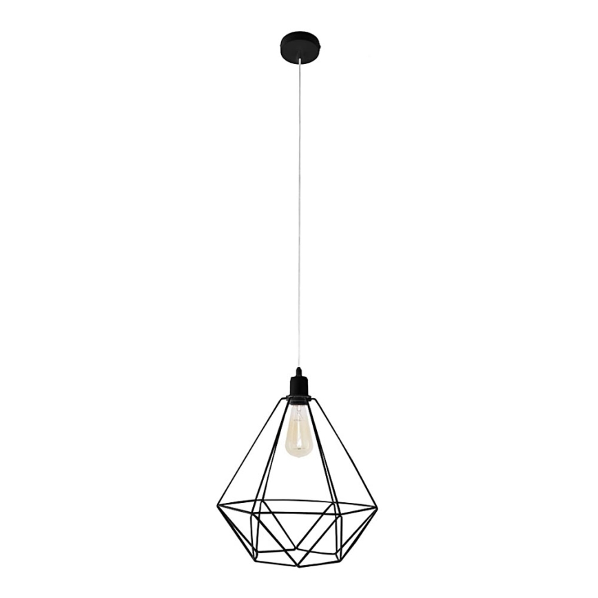 Полилей KARO LARGE 1xE27/15W/230V черна