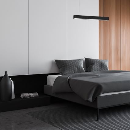 Полилей на кабел LUNGO T8 1xG13/9W/230V черен