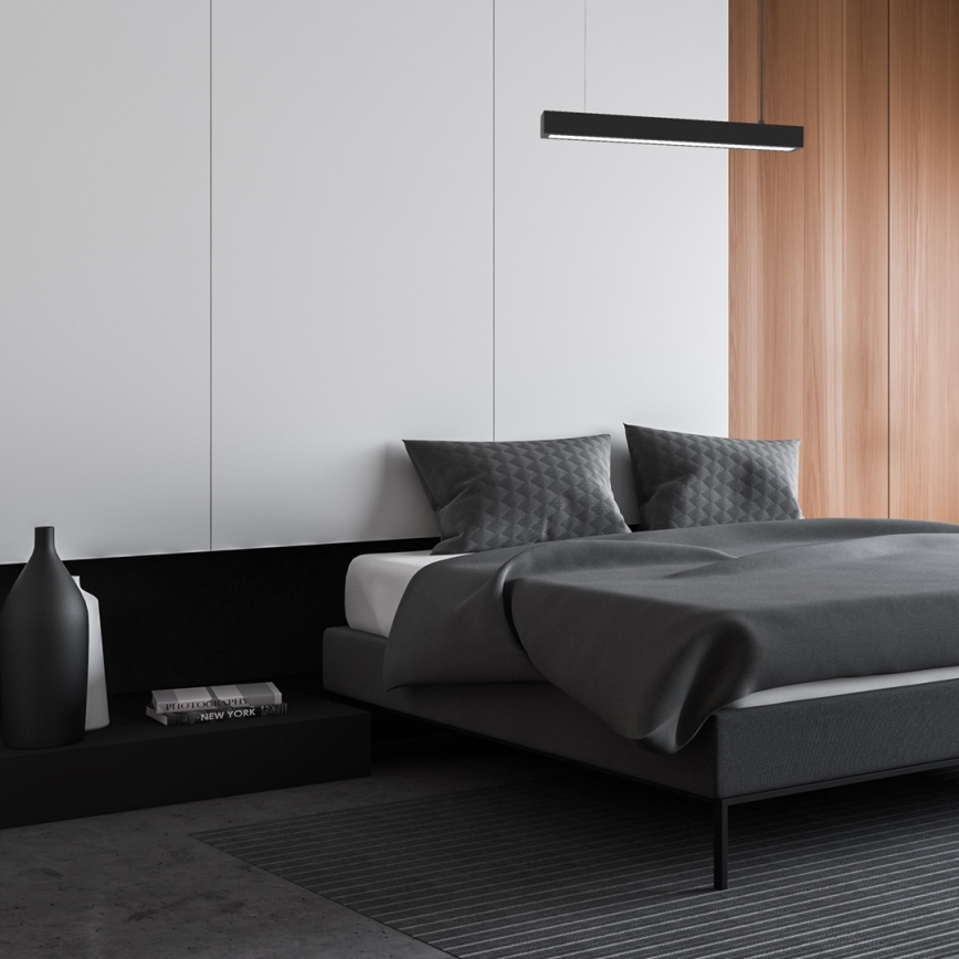 Полилей на кабел LUNGO T8 1xG13/9W/230V черен