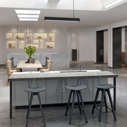 Полилей на кабел LUNGO T8 1xG13/9W/230V черен