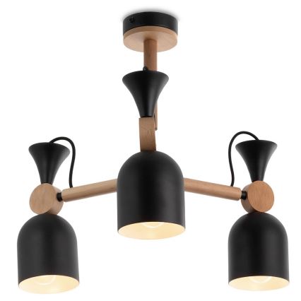 Полилей на пръчка MONTE 3xE27/60W/230V