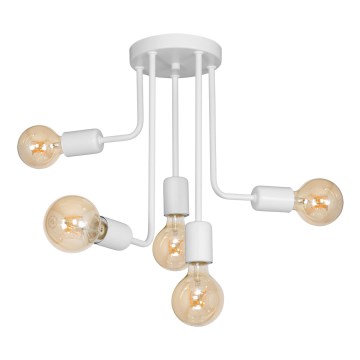 Полилей на пръчка CANDELA 5xE27/60W/230V