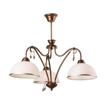 Полилей на пръчка LUIZA 3xE27/60W/230V